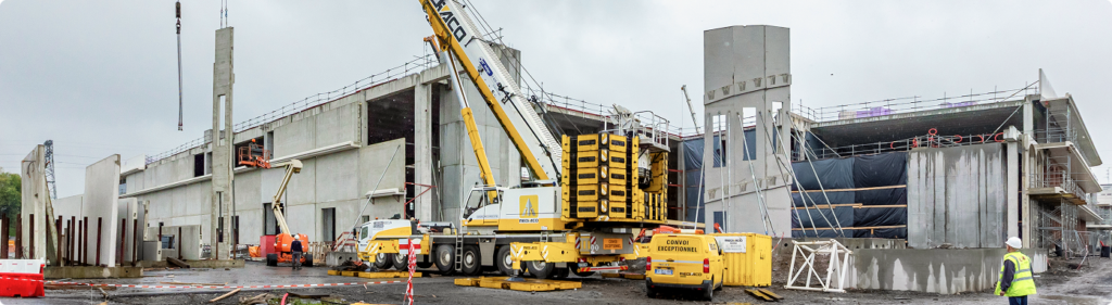 Groupe FSDV, CIR PREFA, manufacture béton préfabriqué, construction, chantier, Imaginarium