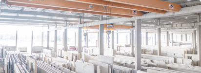 Groupe FSDV, CIR PREFA, manufacture béton préfabriqué, usine, lot et garonne, stockage
