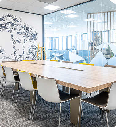 Groupe FSDV, gouvernance, immobilier d'entreprise, salle de réunion