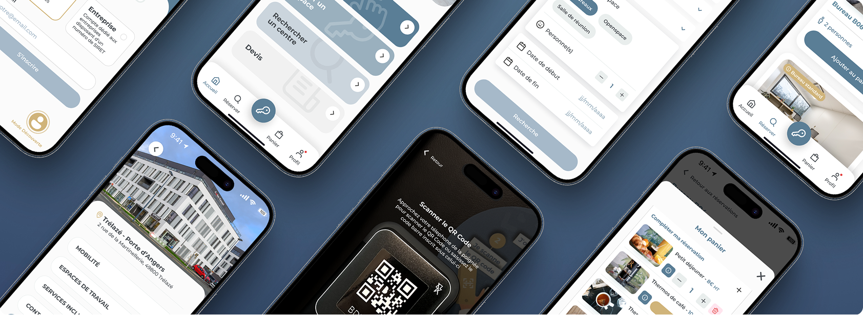 Découvrez l'application B'CoWorker, pour réserver et gérer votre espace