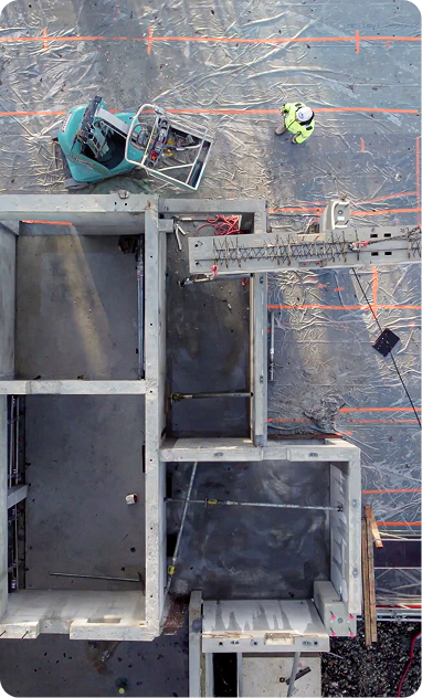 CIR PREFA, Filiale du Groupe FSDV - Chantier le MONA, à Pessac