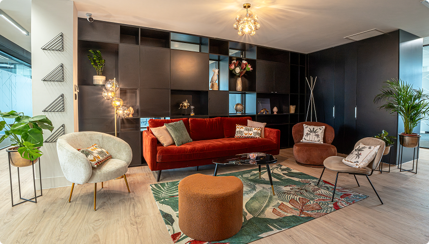 Espace détente du centre B'CoWoker Lille Sud